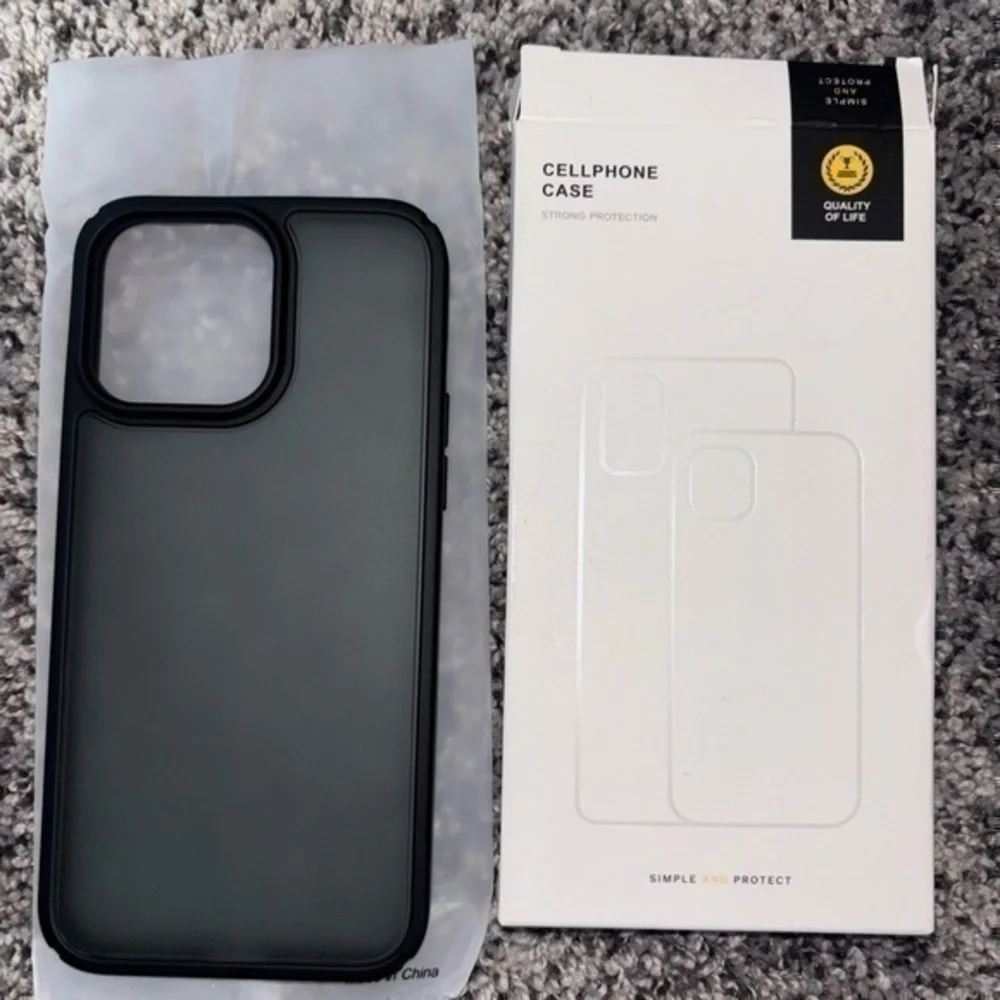 Black Cell Phone Case